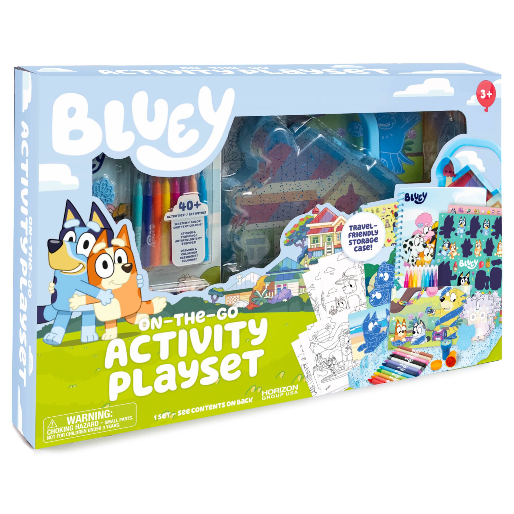 Bluey On-the-Go Activity Playset